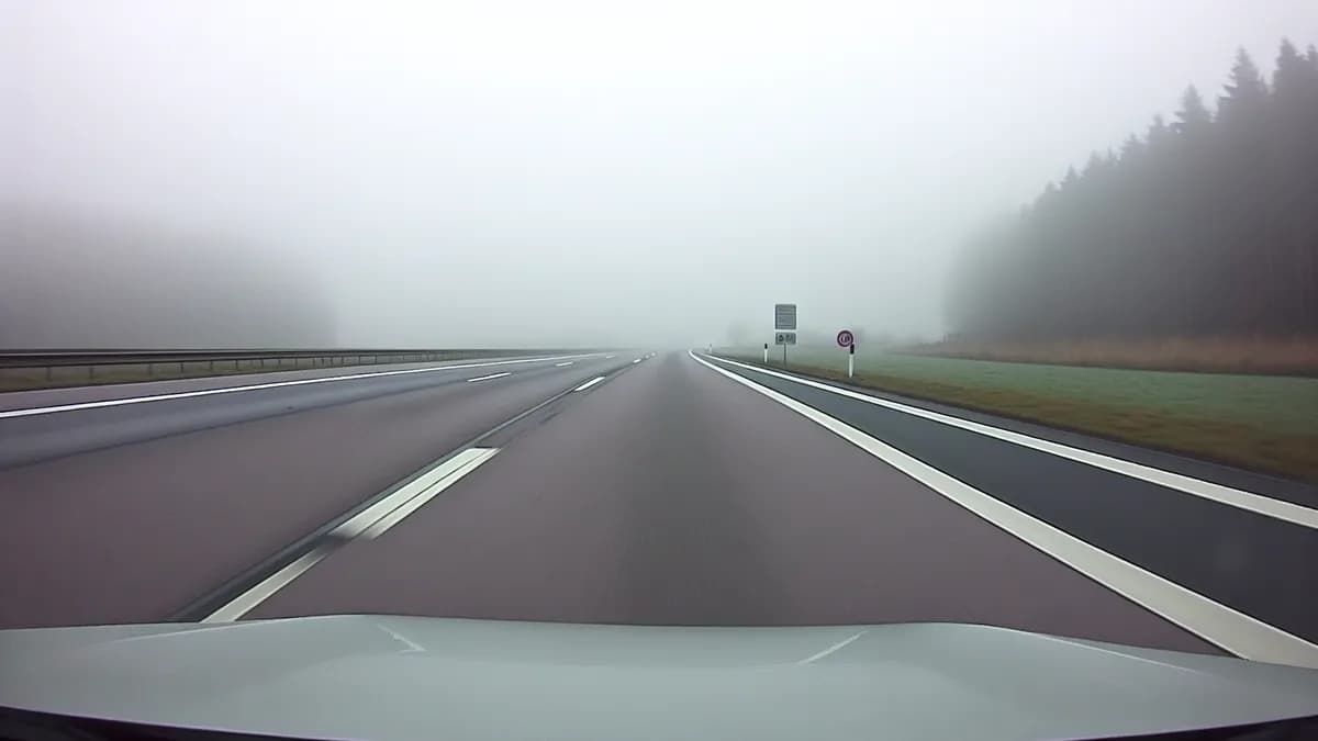 Autobahn Abstandsblitzer Messstelle Abstandsblitzer A61 bei Alzey, km 322.901 auf der A61