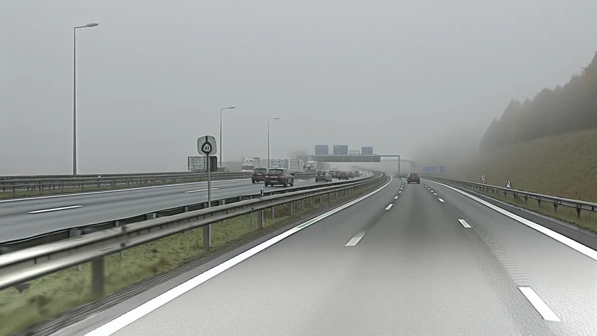 Autobahn Abstandsblitzer Messstelle Abstandsblitzer A24 bei Netzeband, km 189.4 (FR Wittstock) auf der A24