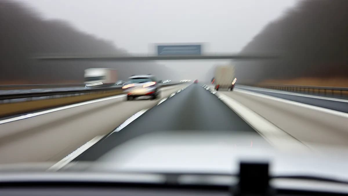 Autobahn Abstandsblitzer Messstelle Abstandsblitzer A43 Dülmen Richtung Münster bei km 71,660 auf der A43