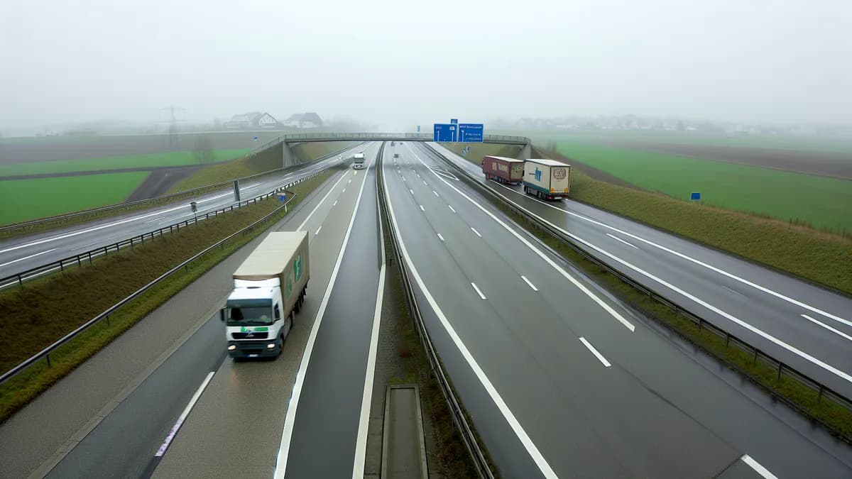 Autobahn Abstandsblitzer Messstelle Abstandsblitzer A8 Grabenstätt (VKS 3.0) auf der A8, Abschnitt 1260