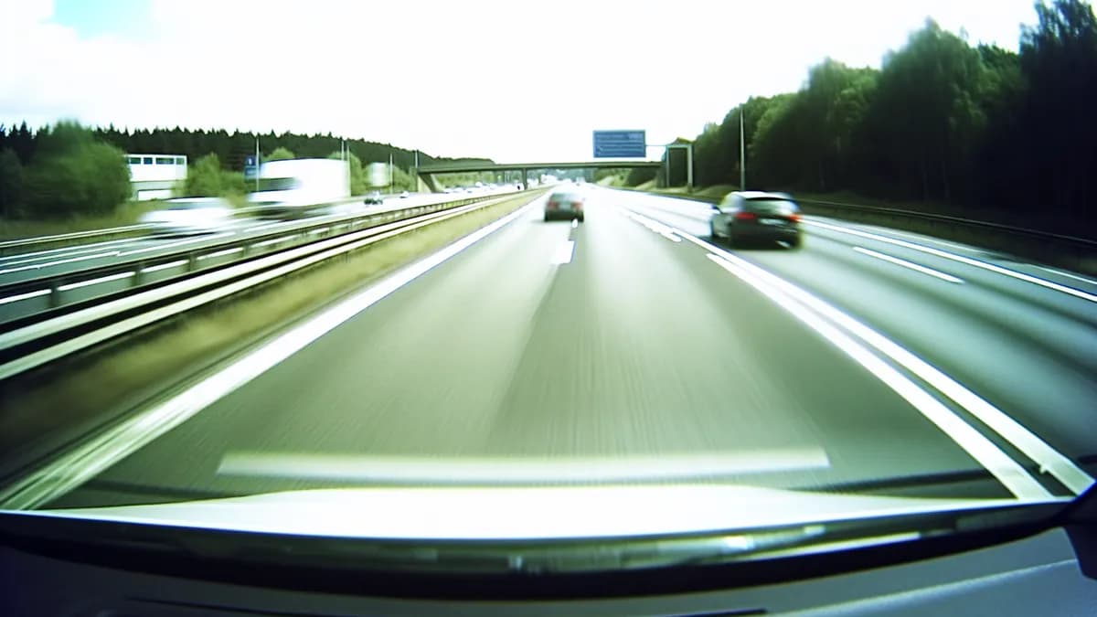 Autobahn Abstandsblitzer Messstelle Abstandsblitzer A3 Idstein, km 130.000, Ri. Köln auf der A3