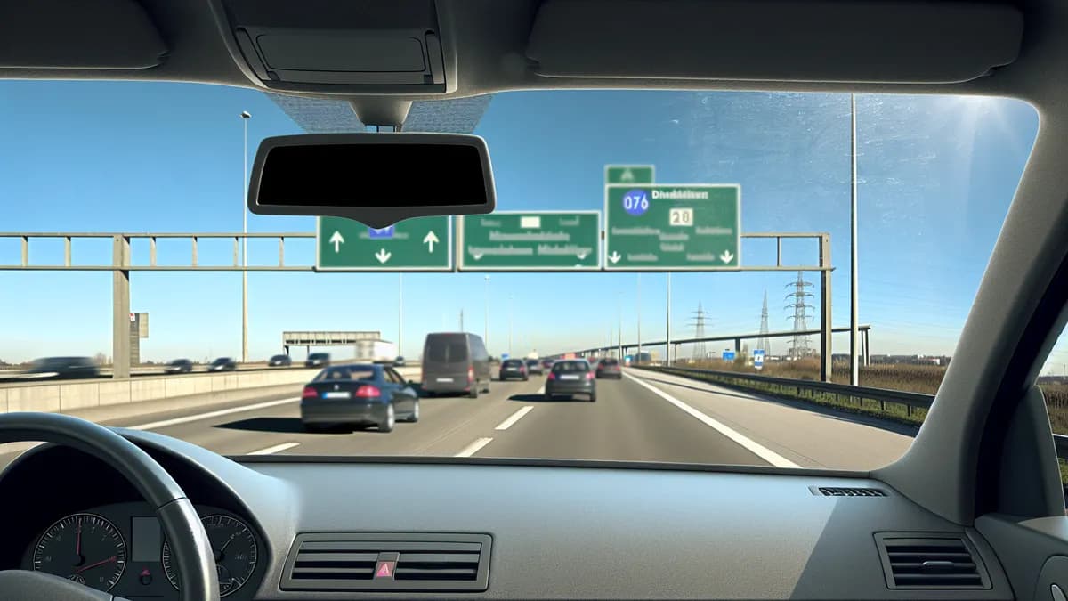 Autobahn Abstandsblitzer Messstelle Abstandsblitzer A96 Mindelheim Ri. Lindau km 0.830 auf der A96 Richtung Lindau