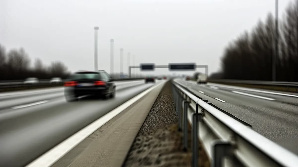 Autobahn Abstandsblitzer Messstelle Abstandsblitzer A3 Niedernhausen, km 139.5 auf der A3, zwischen AS Wiesbaden/Niedernhausen und AS Idstein