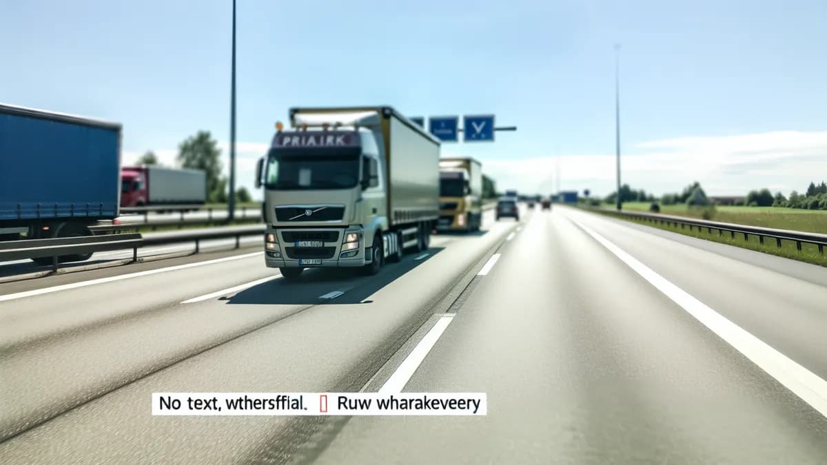 Autobahn Abstandsblitzer Messstelle Abstandsblitzer A93 bei Pirk, Ri. Hochfranken auf der A93