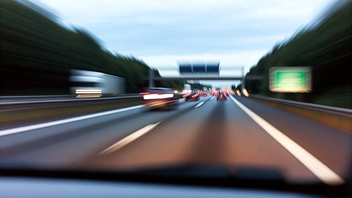 Autobahn Abstandsblitzer Messstelle Abstandsblitzer A70 Schweinfurt Richtung Würzburg (VKS 3.0) auf der A70