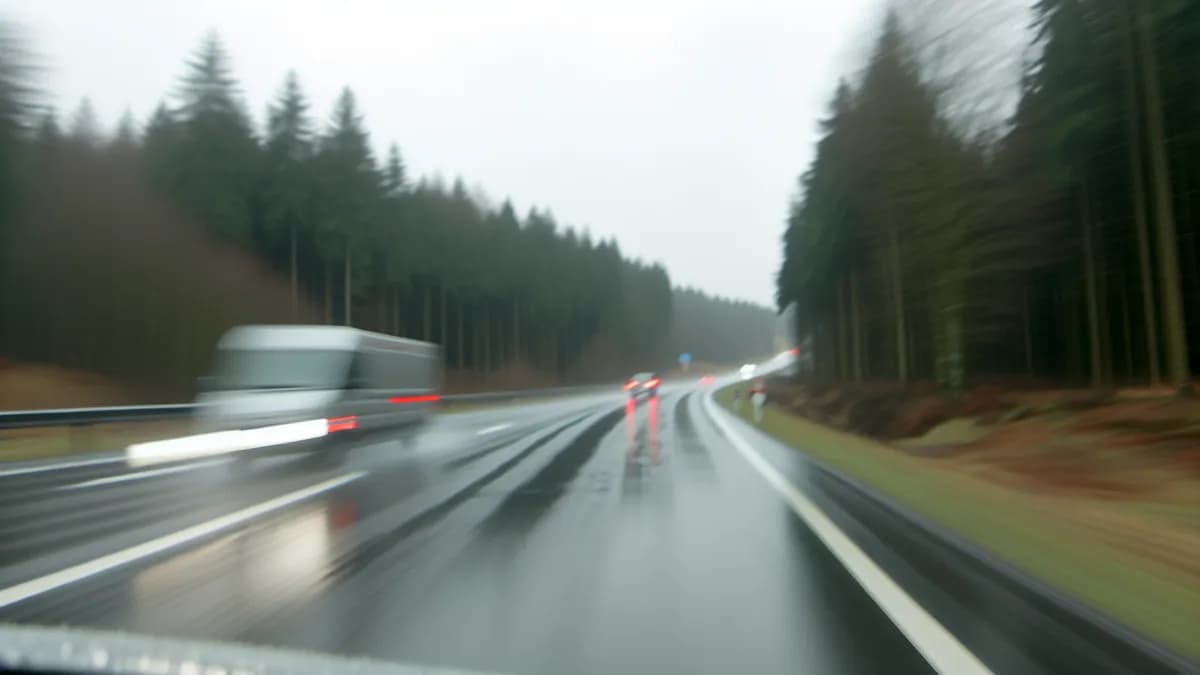 Autobahn Abstandsblitzer Messstelle Abstandsblitzer A61 Waldlaubersheim, km 286.1, FR Ludwigshafen auf der A61