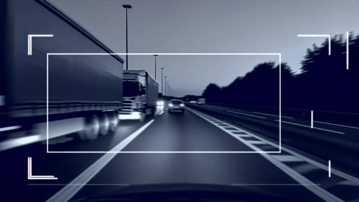 Autobahn Abstandsblitzer Messstelle Abstandsblitzer A93 Wiesau auf der A 93, Richtung Holledau